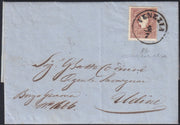 F8_3 - 1862 - Lettera spedita da Venezia per Udine 4/7/62 affrancata con 10 soldi bruno II emissione II tipo (31)