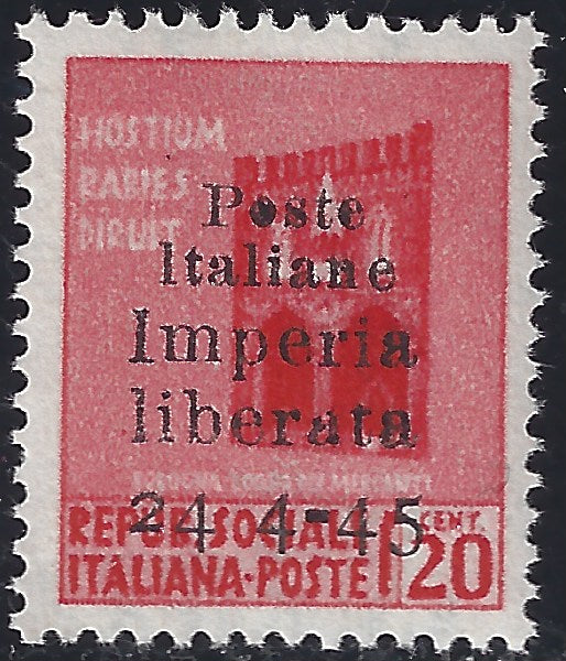 EUROPA - Area Italiana - Emissioni C.L.N. - Imperia