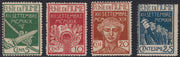 Fiume303 - 1920 - Legionari di Fiume, serie completa di 4 valori nuovi con gomma originale (127/130)