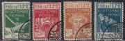 Fiume462 - 1920 - Legionari di Fiume, serie completa di 4 valori usati (127/130)