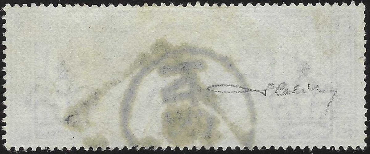 ♾️ Non soggetto a sconti - GB11 - 1884 - 1 sterlina bruno lilla filigrana tre corone usata (Y&T n. 89, SG n. 185)