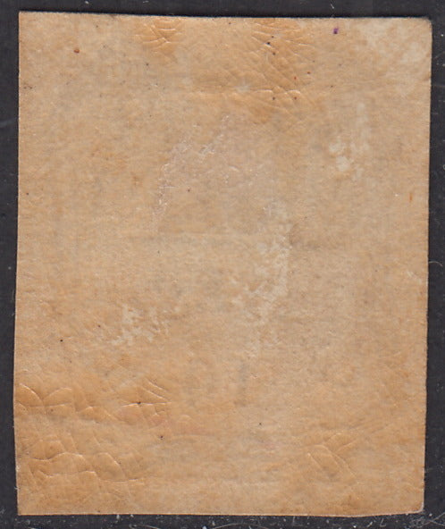 1859 - STATI PARMENSI e valore in un ottagono a linee curve, c. 10 bruno grigiastro nuovo con gomma (14a).