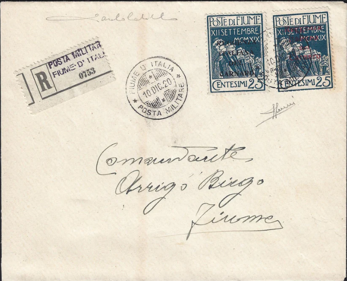 Storia Postale | Fiume