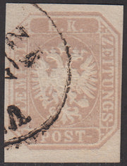 I issue, c. 5 ocher yellow with reversed counterprint, used (13)