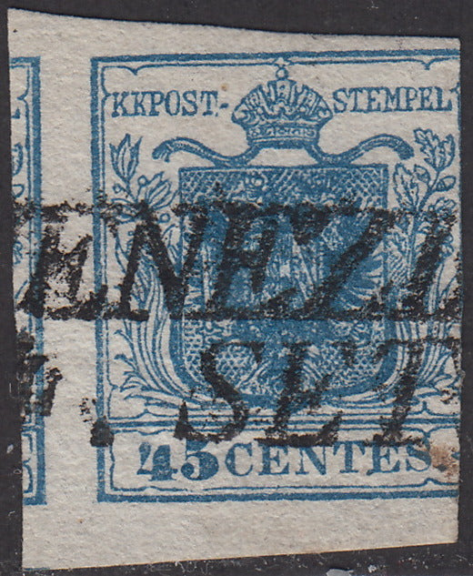 I issue, c. 5 ocher yellow with reversed counterprint, used (13)
