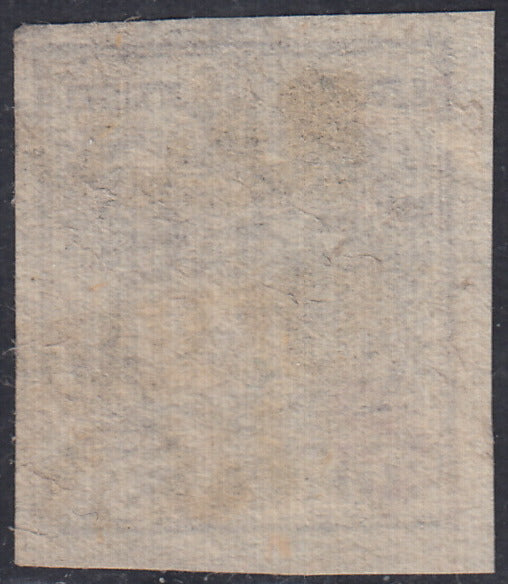 I issue, c. 5 ocher yellow with reversed counterprint, used (13)