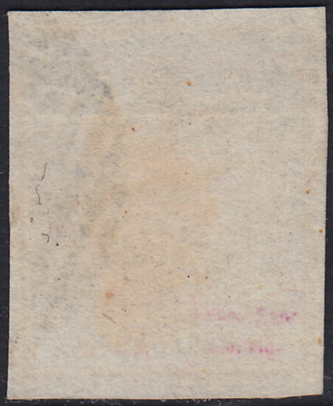 1858 - Postage due for newspapers, 4 kr. Dull red used on newspaper scrap (4)