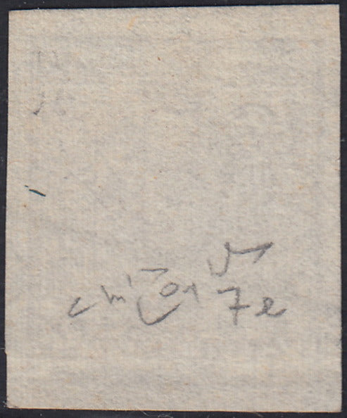 1858 - Postage due for newspapers, 4 kr. Dull red used on newspaper scrap (4)