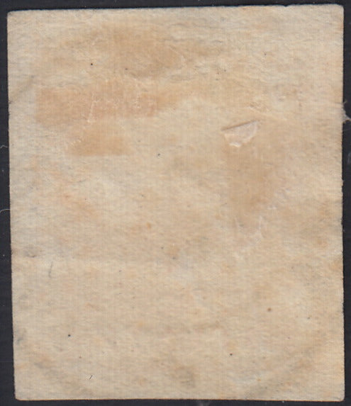 LV406 - 1850 - I emissione c. 15 rosso III tipo carta a mano usato 2CO Verona (6)