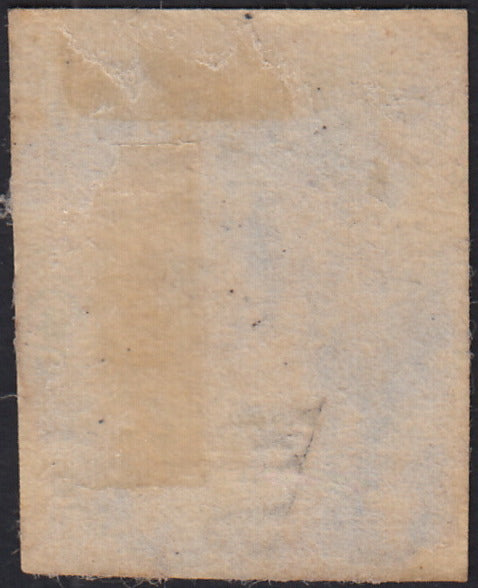 LV409 - 1850 - I emissione c. 15 rosa III tipo carta a macchina usato PADOVA (20)