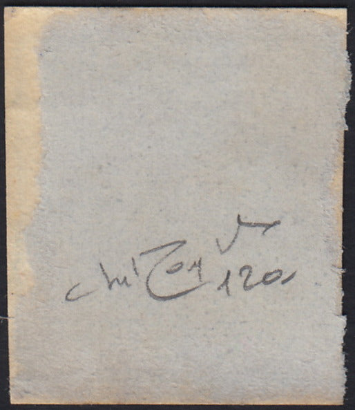 1858 - Postage due for newspapers, 4 kr. Dull red used on newspaper scrap (4)