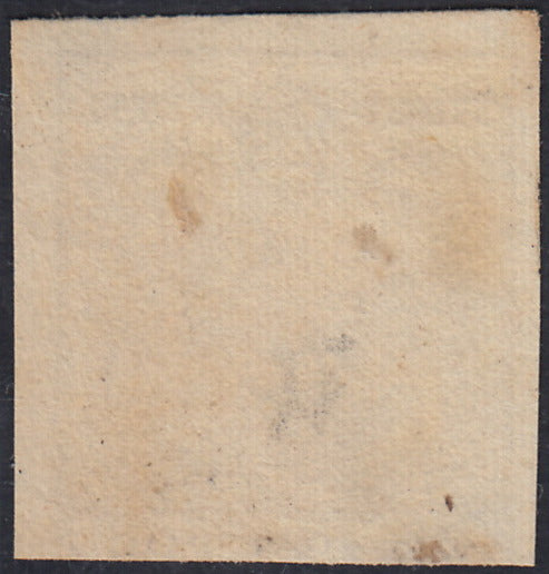 LV452 - 1854 - I emissione c. 30 bruno grigiastro carta a macchina nuovo senza gomma (21b)