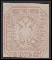 I issue, c. 5 ocher yellow with reversed counterprint, used (13)