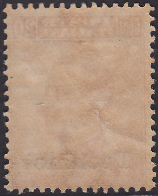 LevP.21 - Post Offices in China, Beijing c. 20 orange with crown watermark typographical overprint "Beijing" (18)