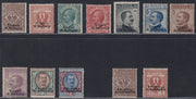 LevTripoli7 - 1909/15 - Giro completo delle emissioni ordinarie nuove con gomma originale (1/12).
