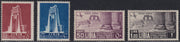 Libya18 - 1937 - Inauguration of the Libyan coastal road, complete set of ordinary mail + new airmail with original tyre. (140/142 + A30/31).