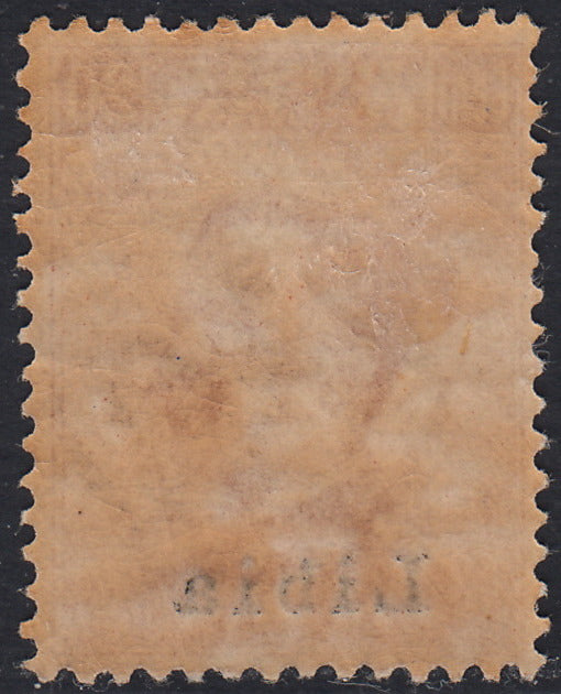 Libia27 - 1918 - Francobollo tipo Michetti c. 20 arancio soprastampato Libia, nuovo con gomma originale (20).