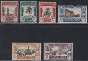 Libia34 - 1928 - Seconda fiera di Tripoli, serie completa di 6 valori nuova con gomma originale (72/77)
