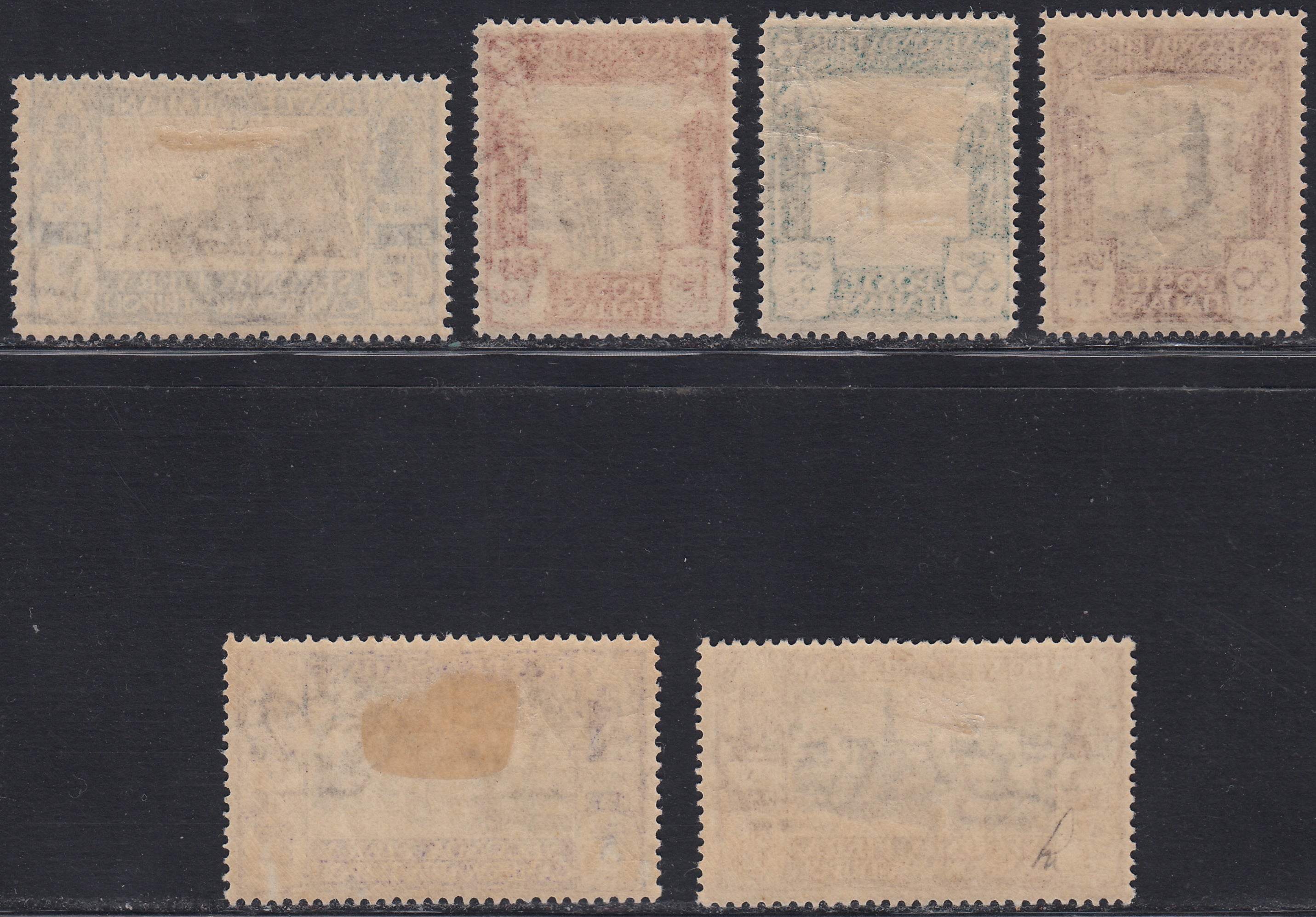 Libia34 - 1928 - Seconda fiera di Tripoli, serie completa di 6 valori nuova con gomma originale (72/77)