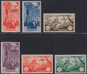 Libya9 - 1940/41 - Tripolitania Air Mail overprinted new Libya with intact rubber (A46/51)