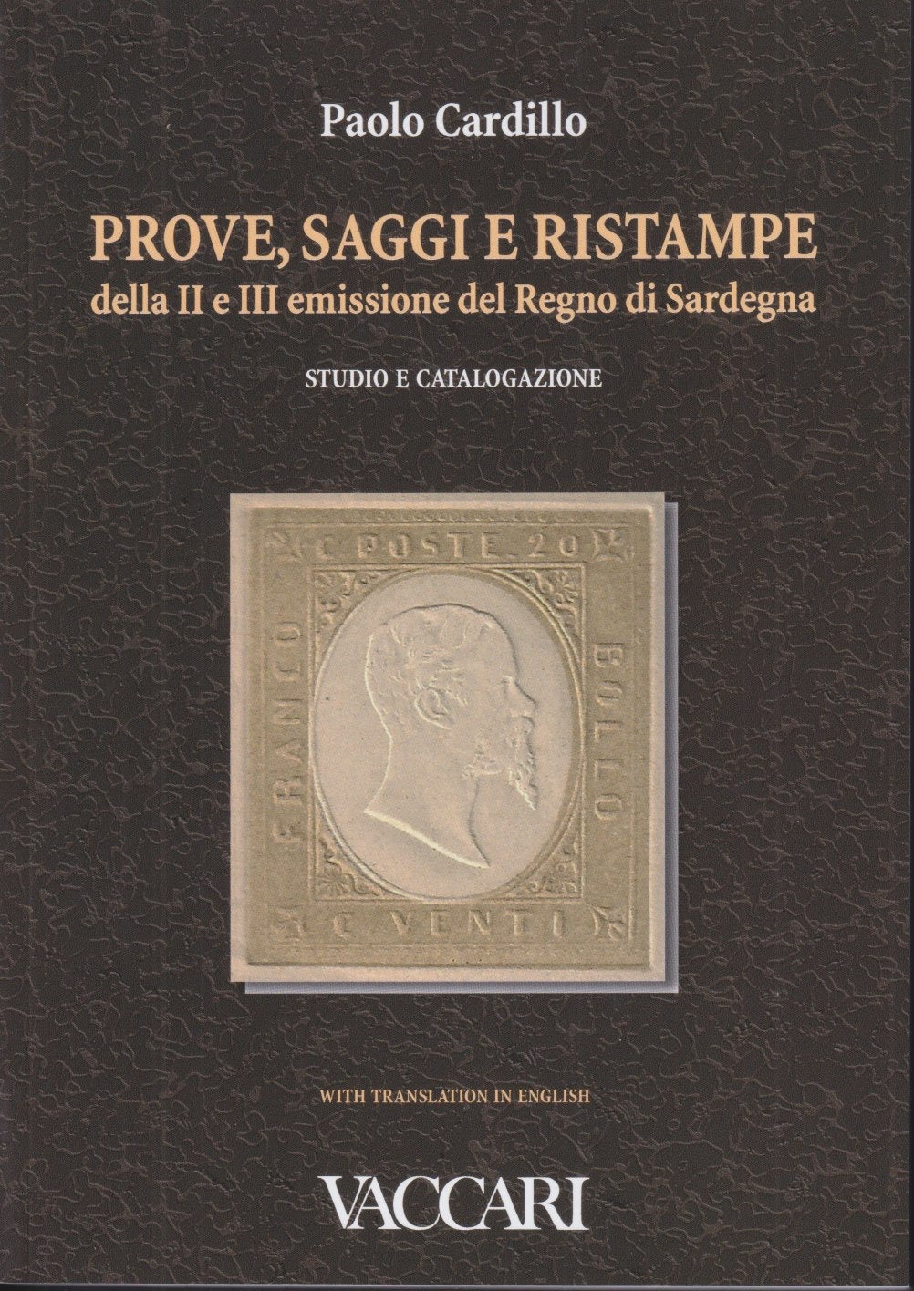 Plate2 - Color tables by Umberto Ballabio, graphically representing the color shades of the c. 15 type Sardinia and values ​​in cents for Prints.