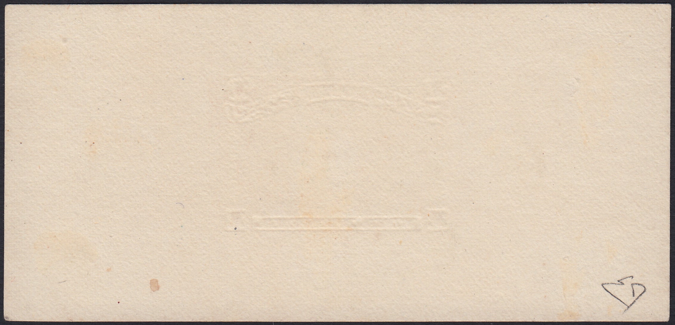 F6_214 - 1898 - Lithographic proofs for local stamps for use by the Anglo-Italian Consular Post service between Mazagan and Marrakech, 5c. Ultramarine on thin paper, 25c. Olive green and 50c. Myrtle green on pink cardboard, new, not gummed.