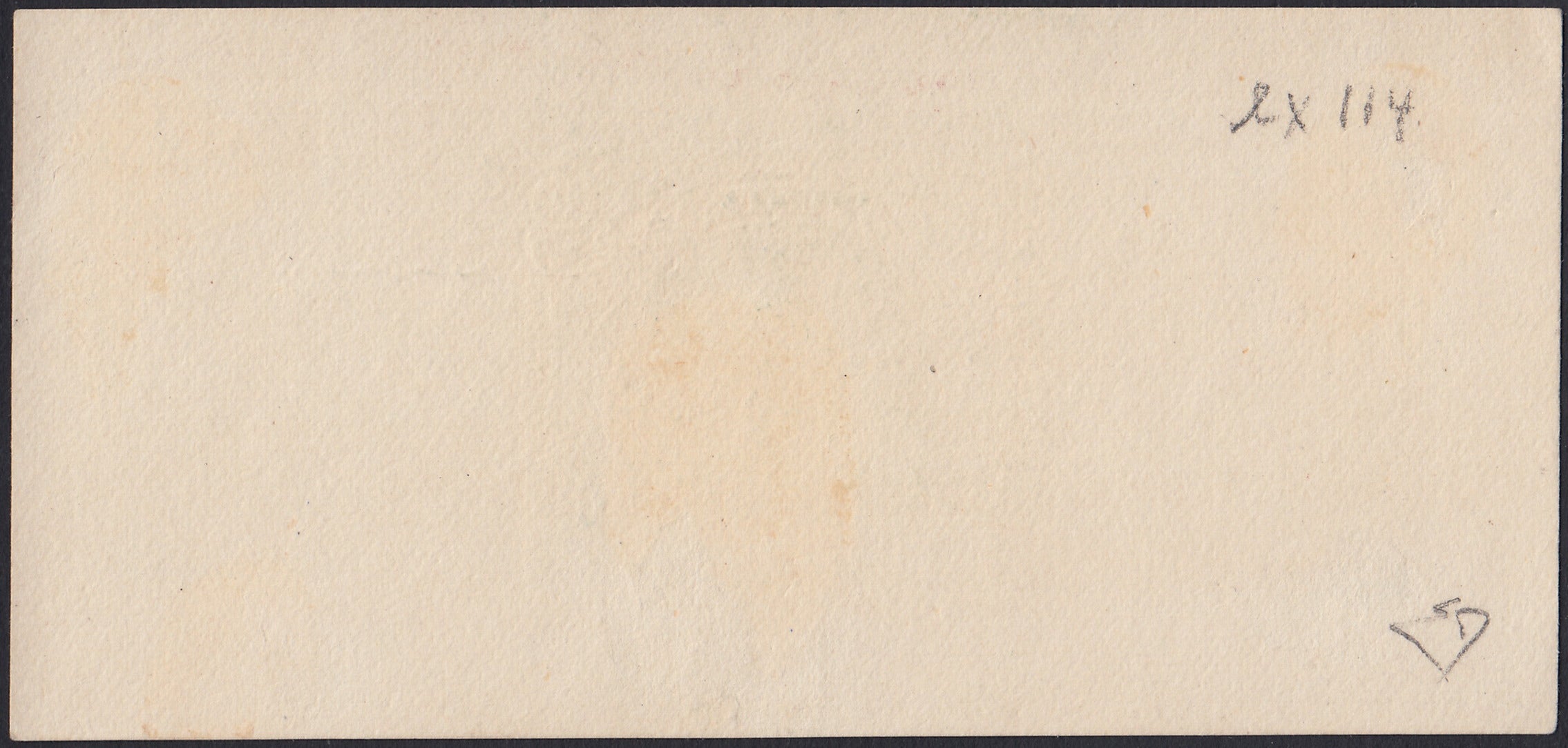 F6_214 - 1898 - Lithographic proofs for local stamps for use by the Anglo-Italian Consular Post service between Mazagan and Marrakech, 5c. Ultramarine on thin paper, 25c. Olive green and 50c. Myrtle green on pink cardboard, new, not gummed.