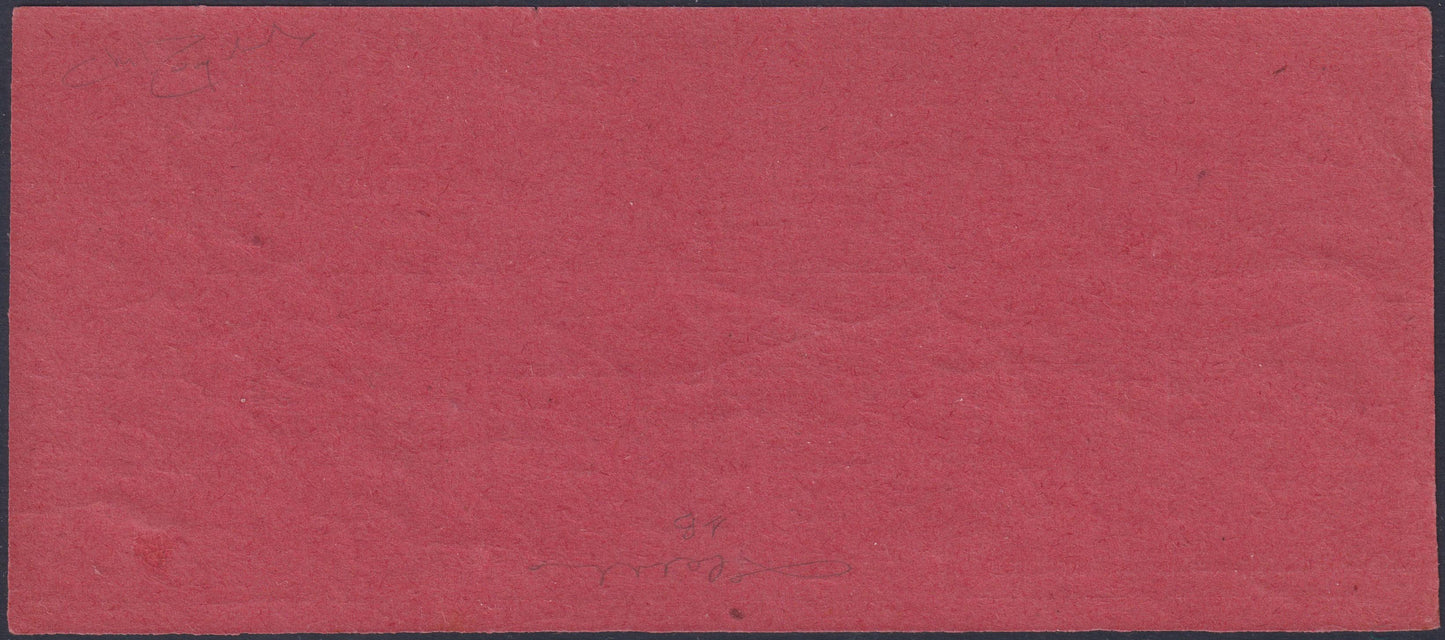MER16 - Merano, 1er número, 2 hojas heller rosa de 12 ejemplares en dos tiras de seis hojas, nuevas con goma intacta (1B)