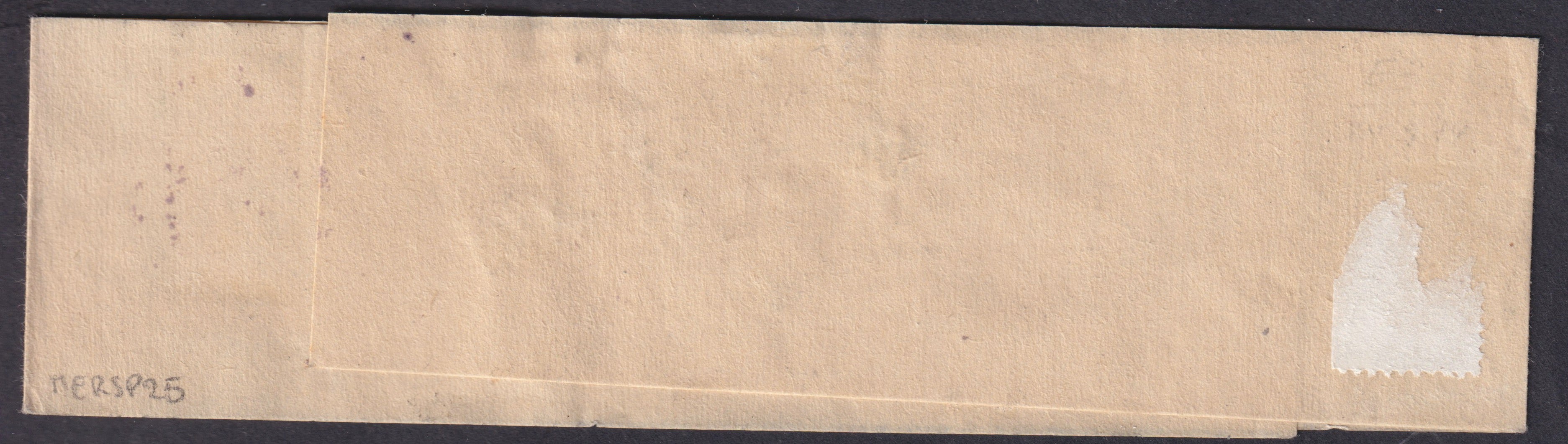 MERSP25 - 1918 - Fascetta per giornali affrancata con I emissione 2 heller rosa + Austria (1 + Austria)