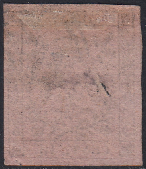 1852 - Duchy of Modena issue with dot after the figure, c. 10 new pink rubber intact (9)