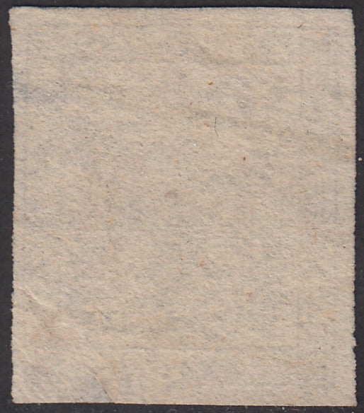 MOD71 - 1852 - Aquila estense, emissione senza punto dopo la cifra, c. 25 camoscio chiaro usato (3)