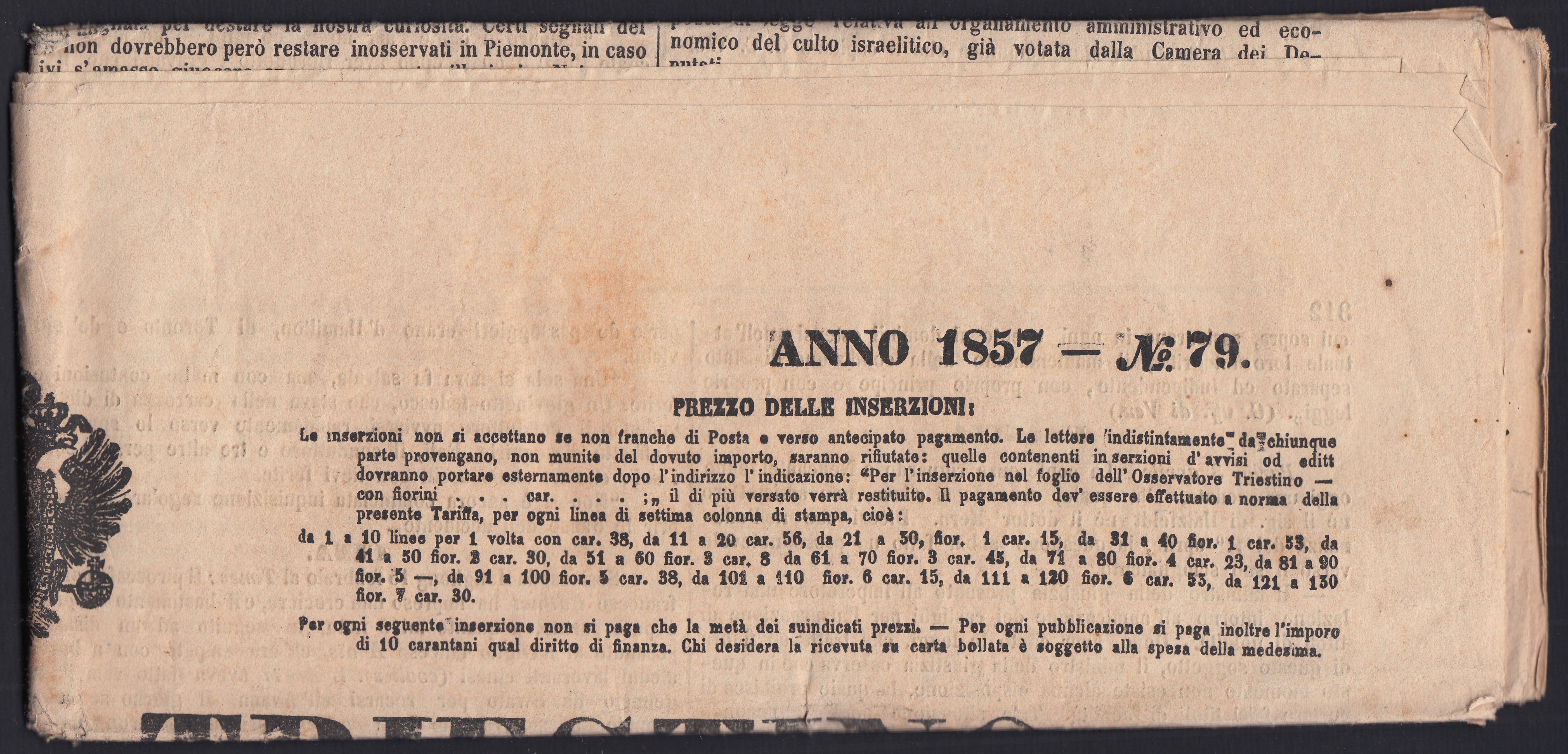 1852 - Duchy of Modena issue with dot after the figure, c. 10 new pink rubber intact (9)