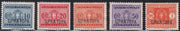 MONTE25 - 1941 - Segnatasse d'Italia soprastampate "CRNA GORA" nuove con gomma originale (6/10)