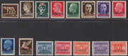 MONTE2 - 1941 - Francobolli d'Italia soprastampati "CRNA GORA" nuovi con gomma originale (15/23 + A9 + Tax 6/10)