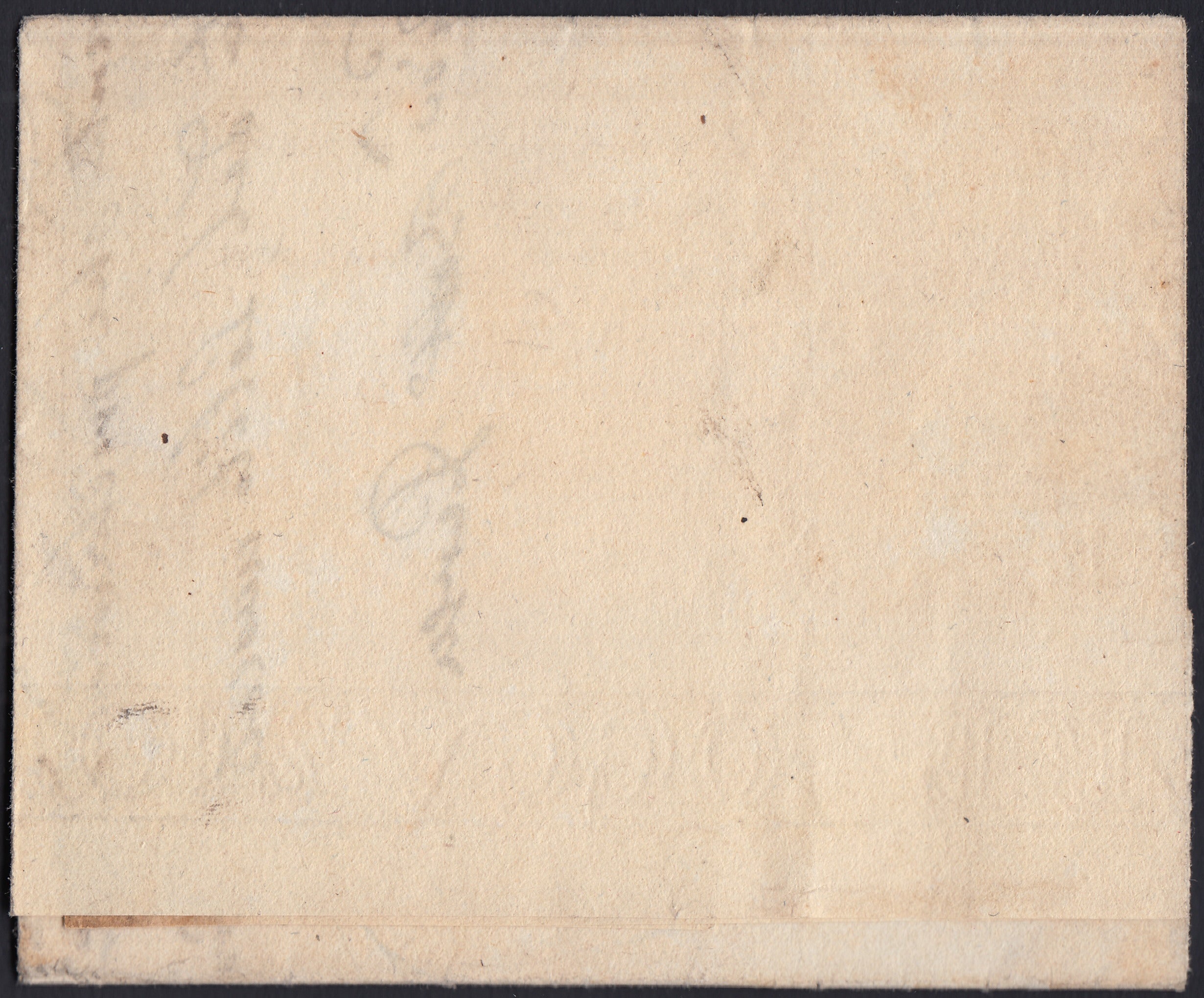 ND117 - 1820 - Cavallini, emissione definitiva c. 15 a secco su lettera spedita da Chieri per Torino 7/8/1820 (4)