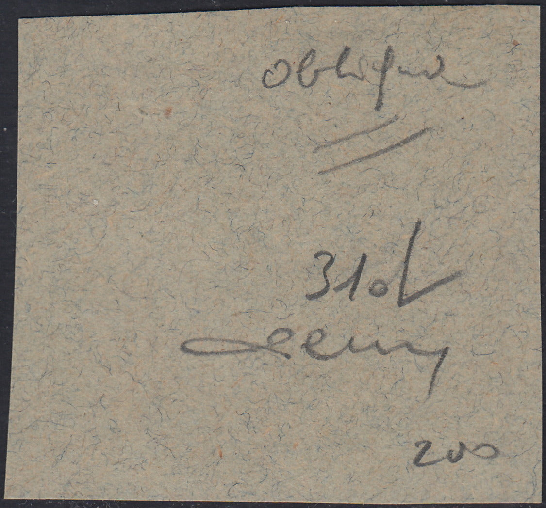 ND136 - 1918 - Cassa di risparmio d'Ungheria soprastampa FRANCO FIUME 15 a mano obliqua usato su frammento (31)