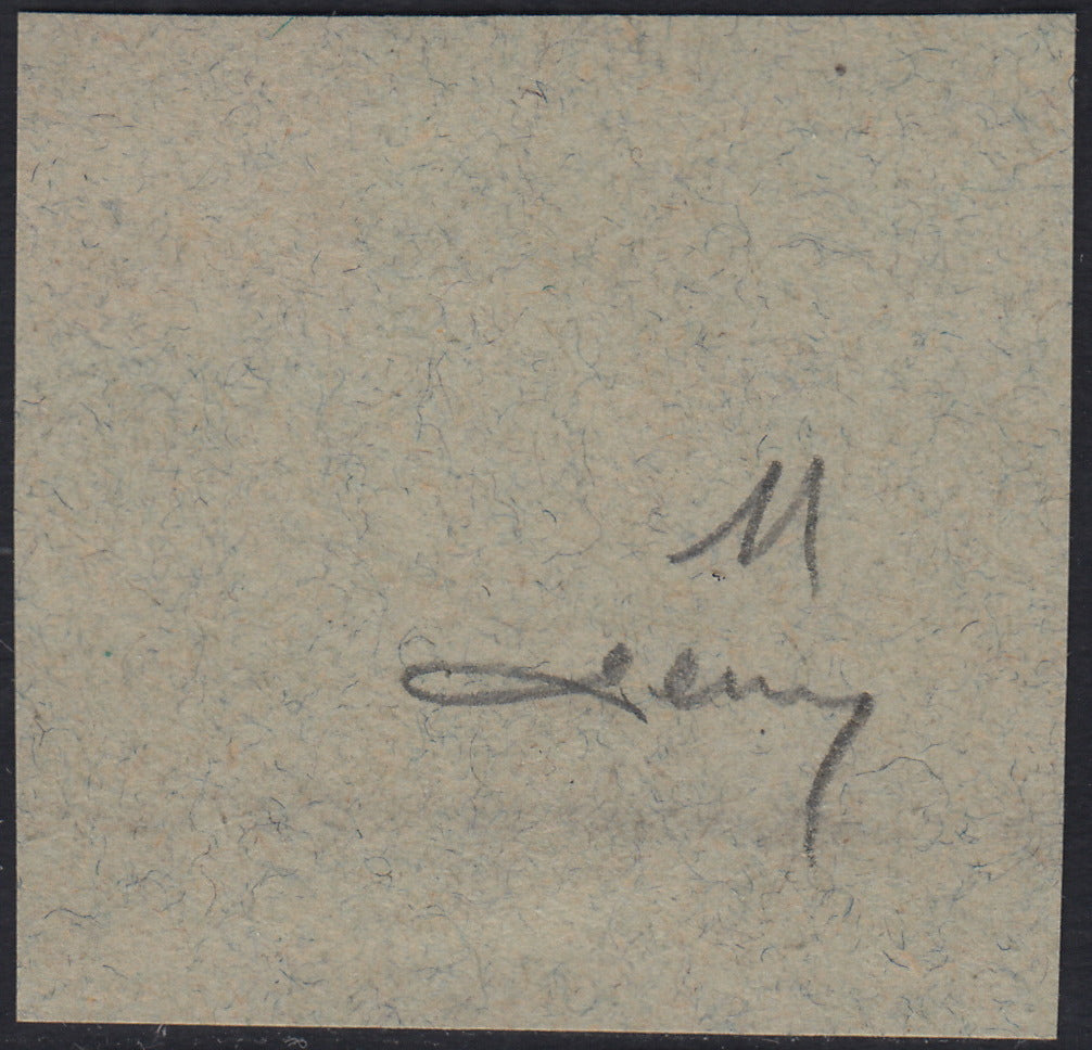 ND146 - 1918 - Segnatasse di Ungheria 20 filler verde e rosso soprastampa a macchina FIUME usato su frammento (11)