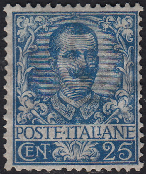 1930 – Virgilio, Ten cuttings of an advertising poster on thick cardboard with a perforated impression printed in black in the outline and diagonally the wording SAGGIO in block capitals.