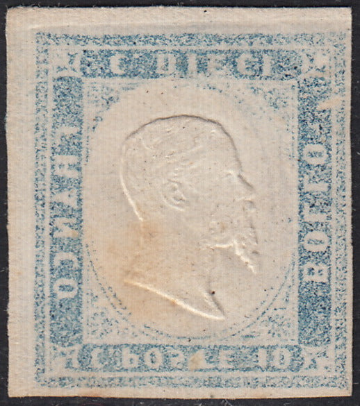 IV issue c. 10 dark chocolate brown I table pair used (14Ce)