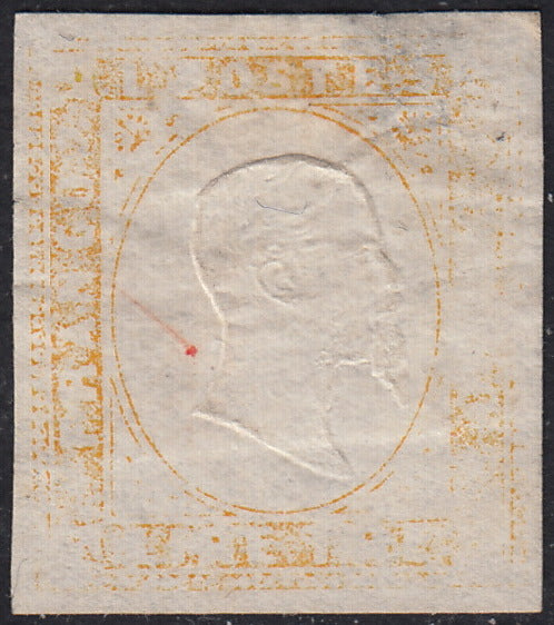 IV issue c. 10 dark chocolate brown I table pair used (14Ce)