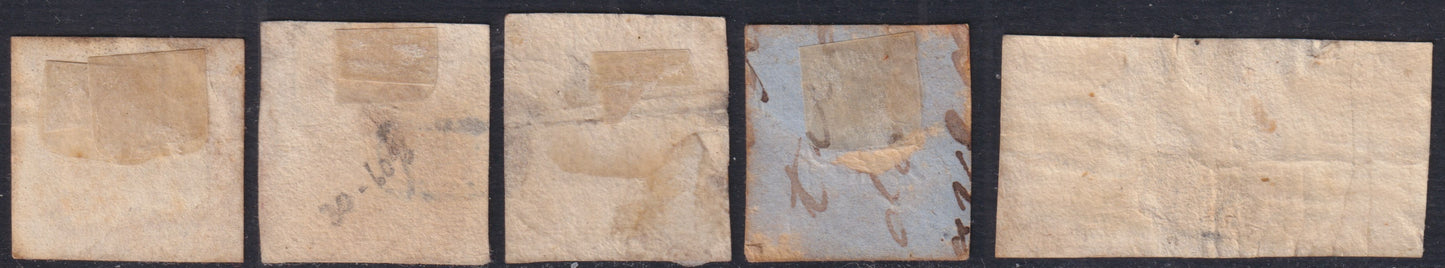 1858 - Kingdom of Naples 20 grana brownish pink I table used with original cancellation (12)