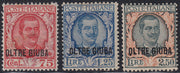 OG7 - 1926 - Oltre Giuba Floreale, serie dei tre valori nuova gomma originale (42/44)