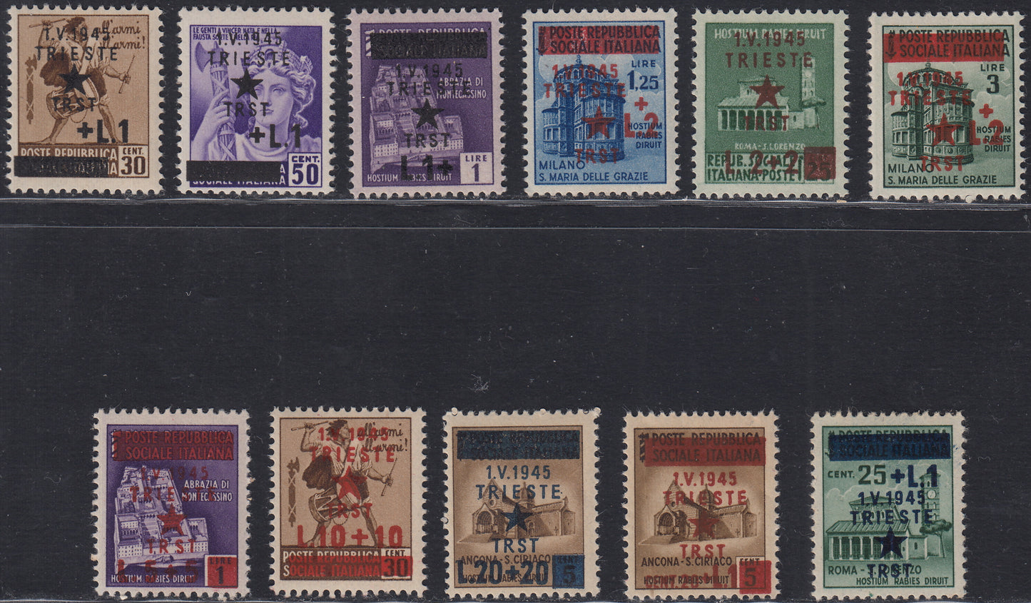 Bilingual issue, various subjects and formats, colors changed cpl series. of 4 new examples (63/66)