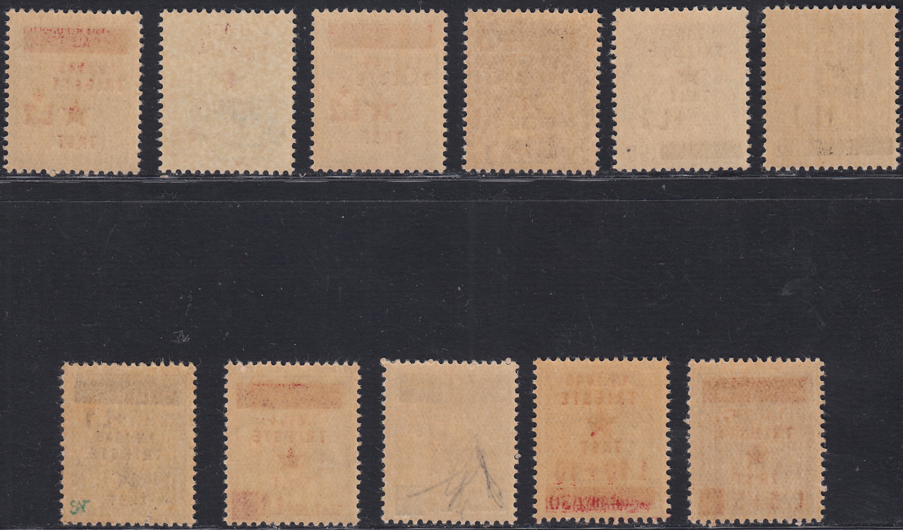 Bilingual issue, various subjects and formats, colors changed cpl series. of 4 new examples (63/66)