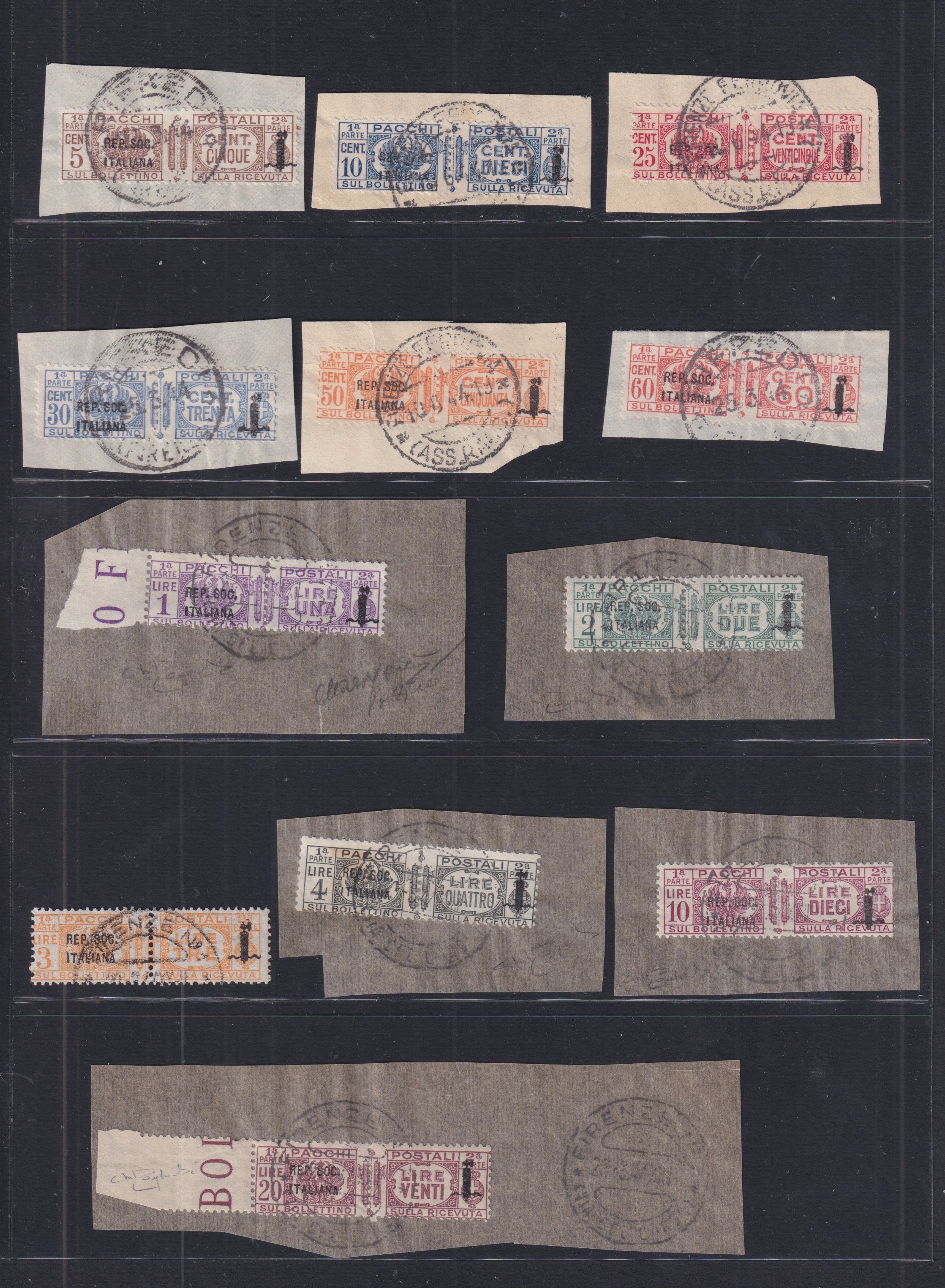 EUROPA - Area Italiana - Repubblica Sociale Italiana - Repubblica Sociale Italiana