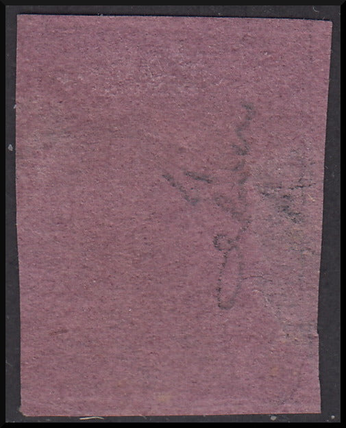 BO22-59 - 1859 - Efigie de Fernando II de Borbón, 1 grano verde oliva grisáceo claro II mesa papel Palermo nuevo con goma original, poco común y de hermosa calidad. (4, posición 28/100). 