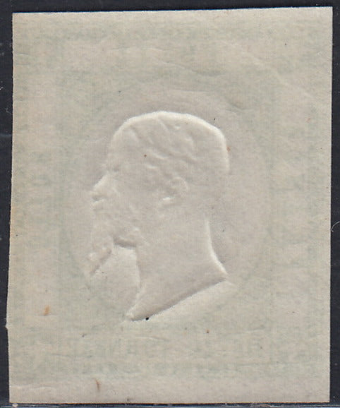 PN217 - Province Napoletane, 1/2 tornese verde nuovo con gomma integra (17)