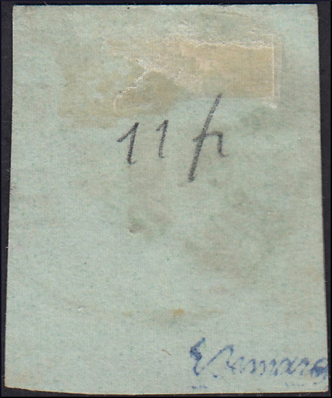 France, Ceres serrata not serrata, c. 30 brown horizontal pair on letter from Thessaloniki to Livorno 3/1/1873