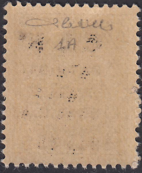 PP341 - 1945 -Monumenti distrutti, c. 5 bruno con soprastampa modificata "CLN / PATRIOTI / VALLE / BORMIDA / 1943-45" in nero, nuovo con gomma integra. (1A)