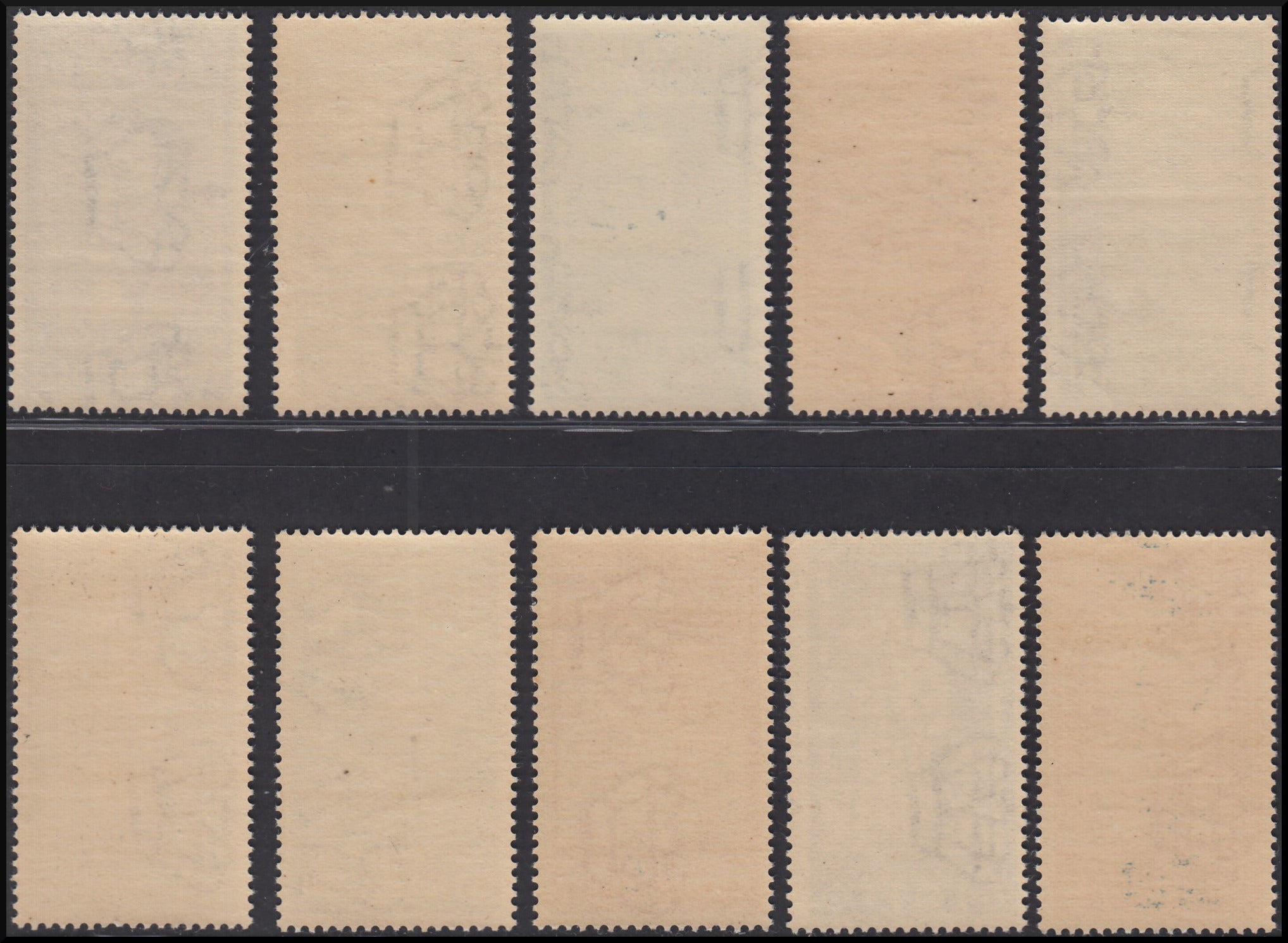 PPP307 - 1938 - Illustrious Men, complete set of 10 new stamps with intact rubber (426/435)